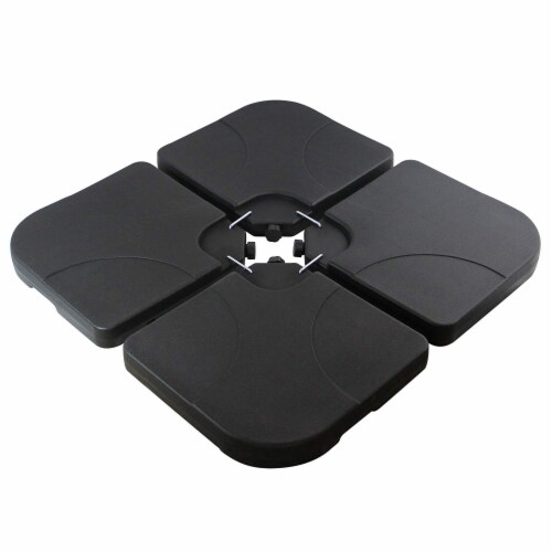 HD Designs Outdoors Offset Umbrella Base Stand Perspective: front