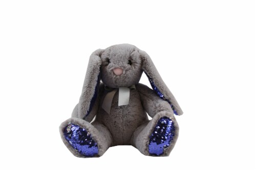 Holiday Home® Bunny Plush - Gray Perspective: front