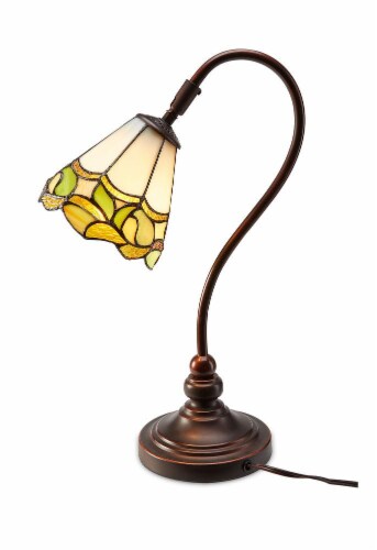 HD Designs Tiffany Downbridge Table Lamp Perspective: front