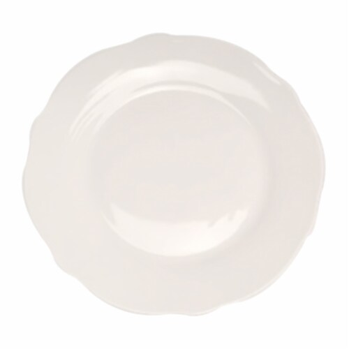 Holiday Home Dinner Plate - Scallop Perspective: front