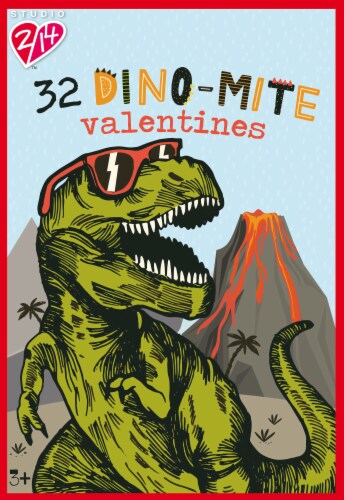 Holiday Home Dinomite Valentines Perspective: front