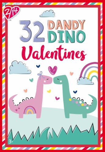 Holiday Home Dandy Dino Valentines Perspective: front