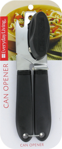 Everyday Living® Deluxe Can Opener - Black Perspective: front