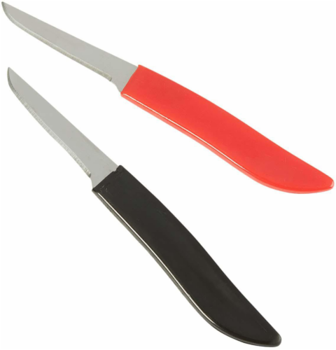 The Pampered Chef 2 3/8 PARING Knife RED HANDLE