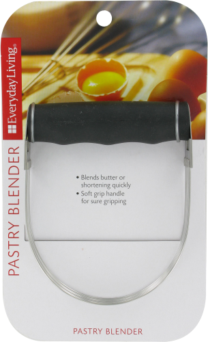 Everyday Living® Wire Pastry Blender - Black Perspective: front