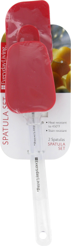 Everyday Living® Silicone Spatula Set Perspective: front