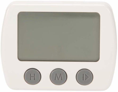 Everyday Living Digital Timer - White Perspective: front
