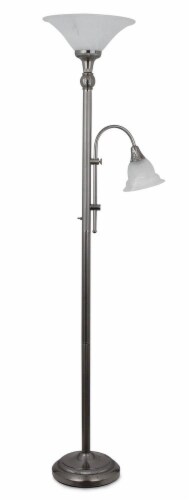 HD Designs Reader Torchiere Floor Lamp Perspective: front