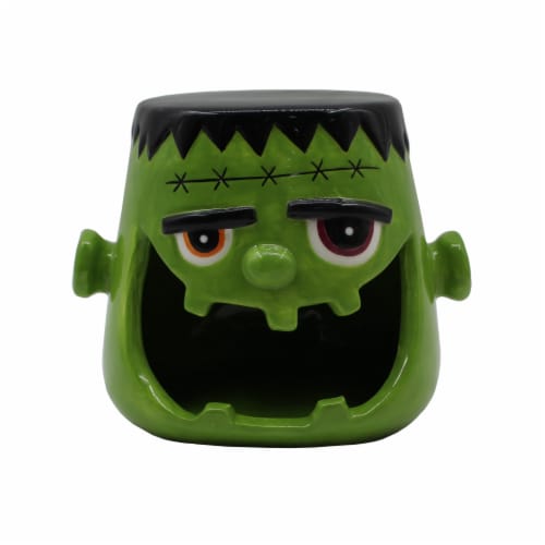 HD Designs Outdoors Ceramic Frankenstein - Green Perspective: front