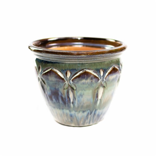 The Joy of Gardening® Mirabell Planter - Ivory Perspective: front