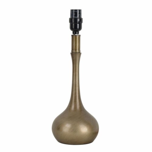 Hd Pewter Table Lamp Base Perspective: front