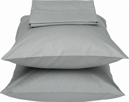 HD Designs 600 Thread Count Bed Sheet Set - Vapor Blue Perspective: front