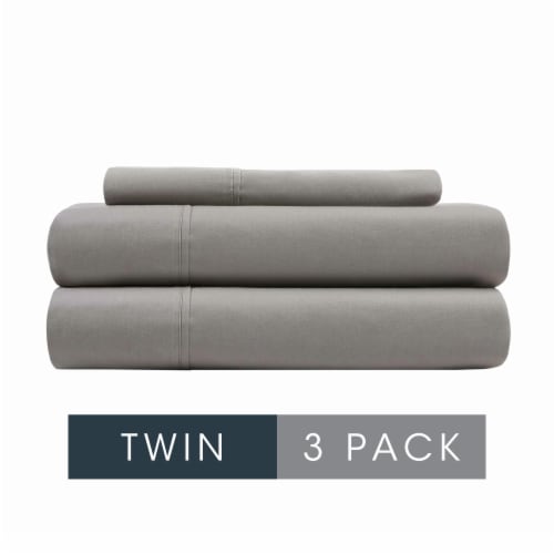 HD Designs Bedding Sheets Twin Grey Perspective: front