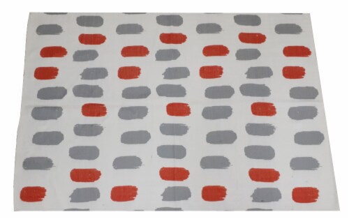 Dip Dots Outdoor Area Rug Perspective: front