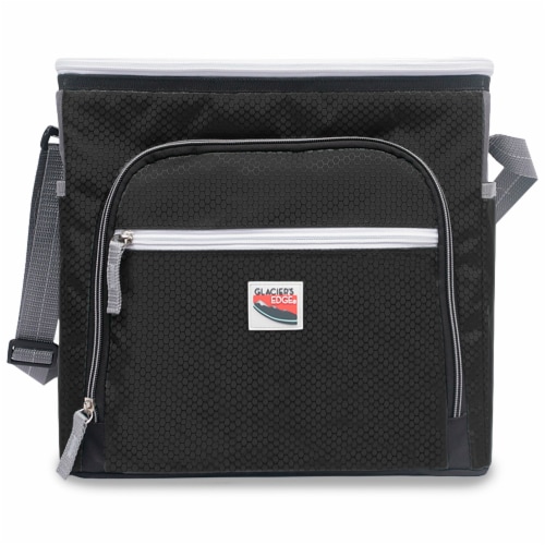 Glacier's Edge® Cooler - Black Perspective: front