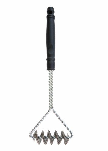 HD Designs Grill Bristle Free Coil Brush - Silver/Black Perspective: front