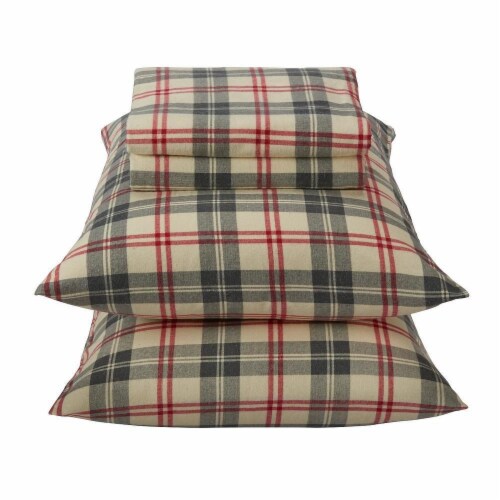 Everyday Living Flannel Buckingham Set - 4 Piece Perspective: front