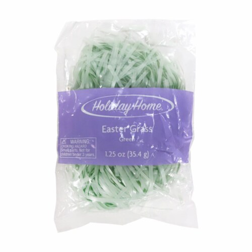 Holiday Home® Solid Easter Basket Grass Fill - Green Perspective: front