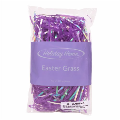 Holiday Home® Mixed Easter Grass - Purple Perspective: front