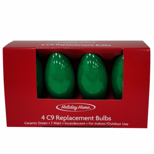 Holiday Home® Ceramic Replacement Bulbs - Green Perspective: front