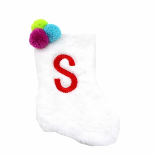 Holiday Home S Stocking Gift Card Holder - White Perspective: front