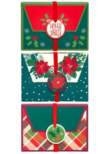 Holiday Home Home for Christmas Gift Card Holders with Envelopes Perspective: front