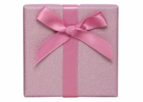 Holiday Home Glitter Gift Box Perspective: front