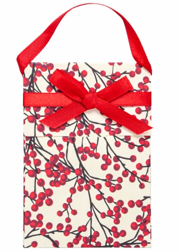 Holiday Home Home for Christmas Berries Gift Card Holders with Envelopes Perspective: front