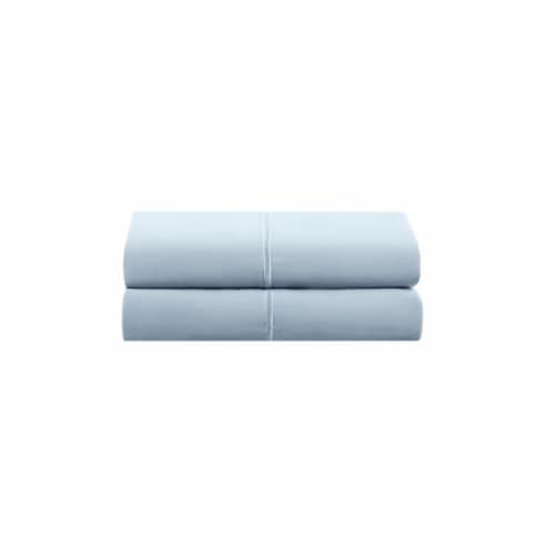 HD Designs Egyptian Cotton 500 Thread Count Pillow Cases - 2 Pack - Blue Perspective: front