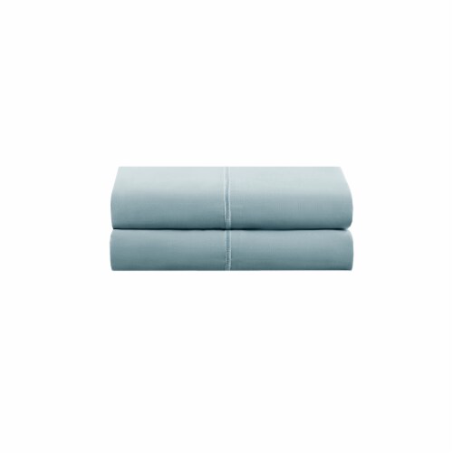 HD Designs Egyptian Cotton 500 Thread Count Pillow Cases - 2 Piece - Blue Perspective: front