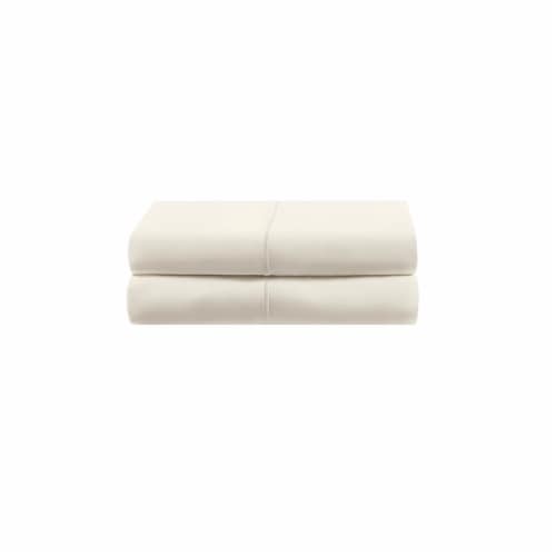 HD Designs Egyptian Cotton 500 Thread Count Pillow Cases - 2 Piece - Cream Perspective: front