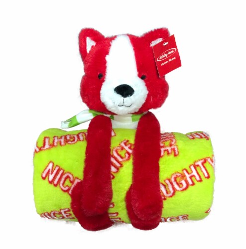 Holiday Home Blanket Buddies - Foxy Frances Lollipop Perspective: front