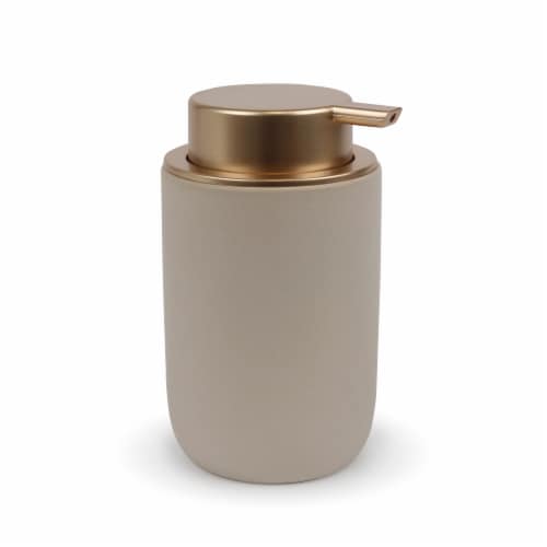 HD Designs Koki Lotion Dispenser - Chauteau Gray Perspective: front