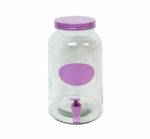 HD Designs Outdoors Sun Tea Jar - Violet Perspective: front