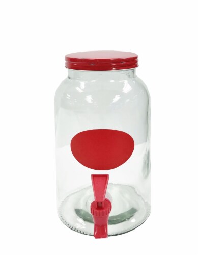 HD Designs Outdoors Sun Tea Jar - Red Perspective: front
