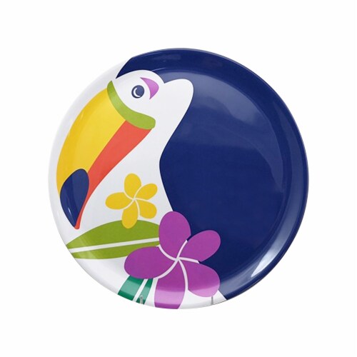 HD Designs Outdoors Bamboo Serve Tray - Toucan Perspective: front