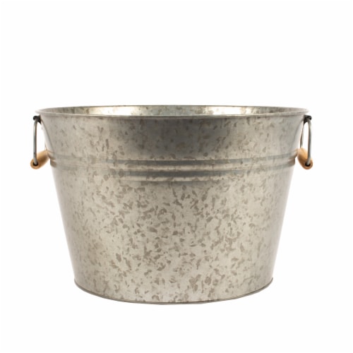 HD Designs Outdoors Galvanized Beverage Tub Perspective: front