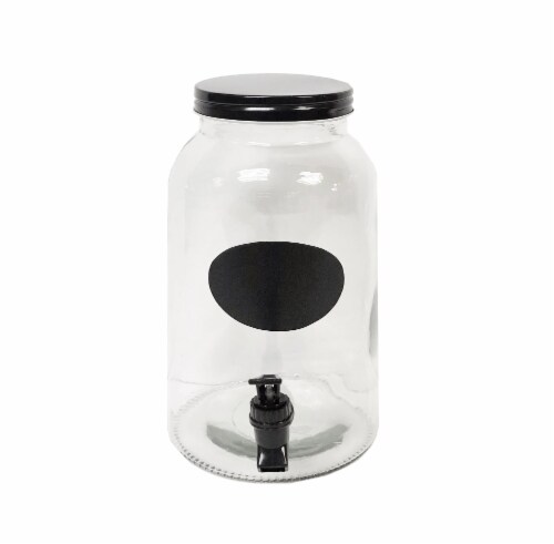 HD Designs Outdoors Sun Tea Jar - Black Perspective: front
