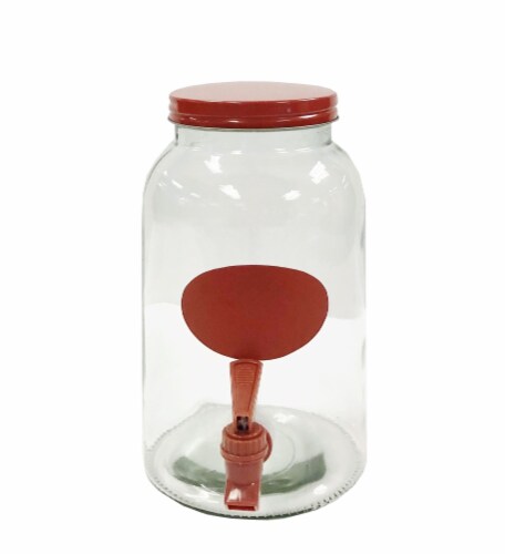 Tabletops Unlimited Sun Tea Jar - Redwood Perspective: front