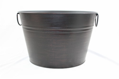 HD Designs Outdoors Rubbed Bronze Beverage Tub Perspective: front