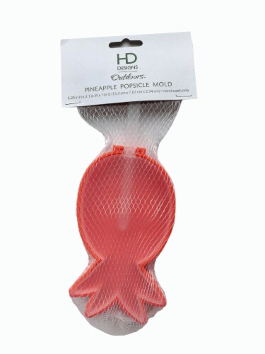 HD Designs Outdoors™ Pineapple Popsicle Mold - Red Perspective: front