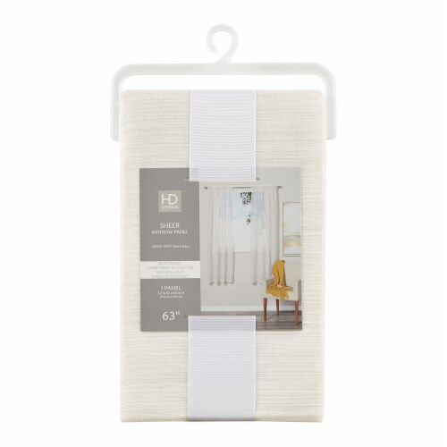HD Designs Sheer Window Panel Perspective: front