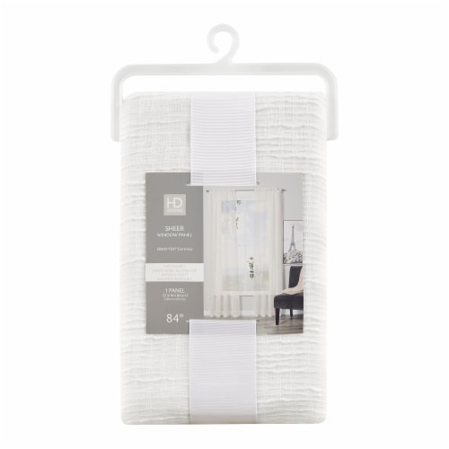 HD Designs Sheer Window Panel Perspective: front