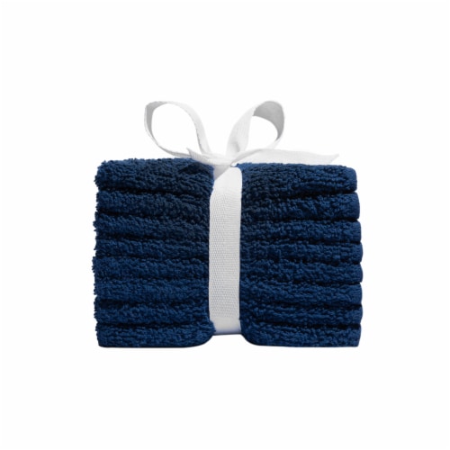 Everyday Living Washcloth Pack Blue Perspective: front