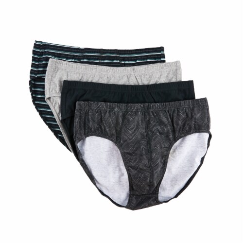 MBU0006 Dip 4 Pack Cotton Basics Sport Briefs - Assorted, XL - Kroger