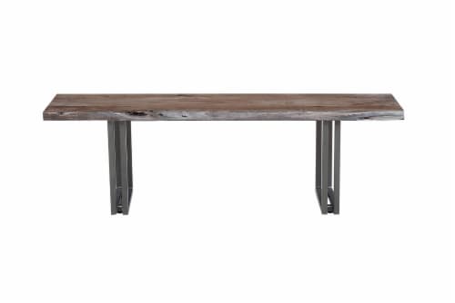 Modavari Home Fashions Haven Dining Bench - Gray, 1 ct - Kroger