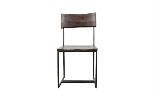 Modavari Home Fashions Haven Dining Chairs - Gray Perspective: front