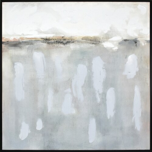 Abstact Art Framed Canvas Perspective: front