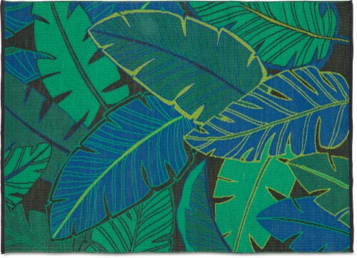 HD Designs Outdoors Palms Indoor/Outdoor Rug Perspective: front