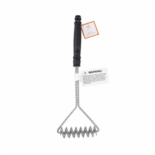 HD Designs Grill Spiral Grid Brush Perspective: front